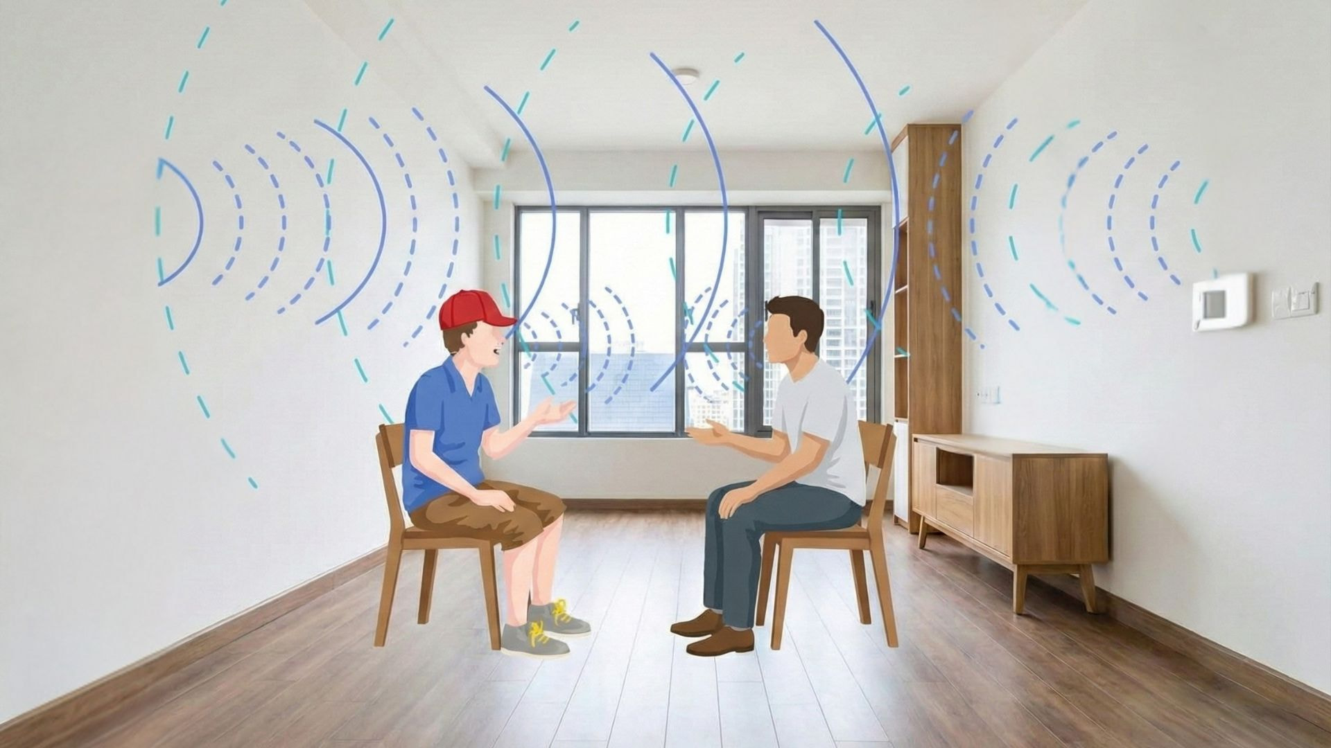 Bản chất vật lý của hiện tượng tiếng vang trong không gian kín