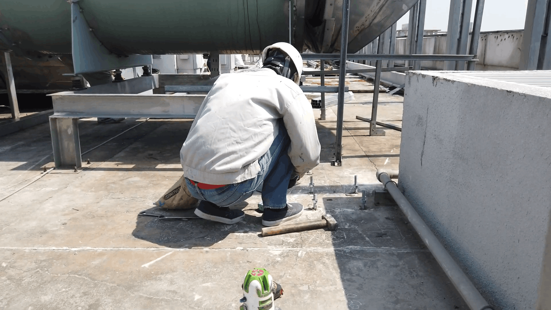 Lắp đặt hệ trụ AcouBarrier