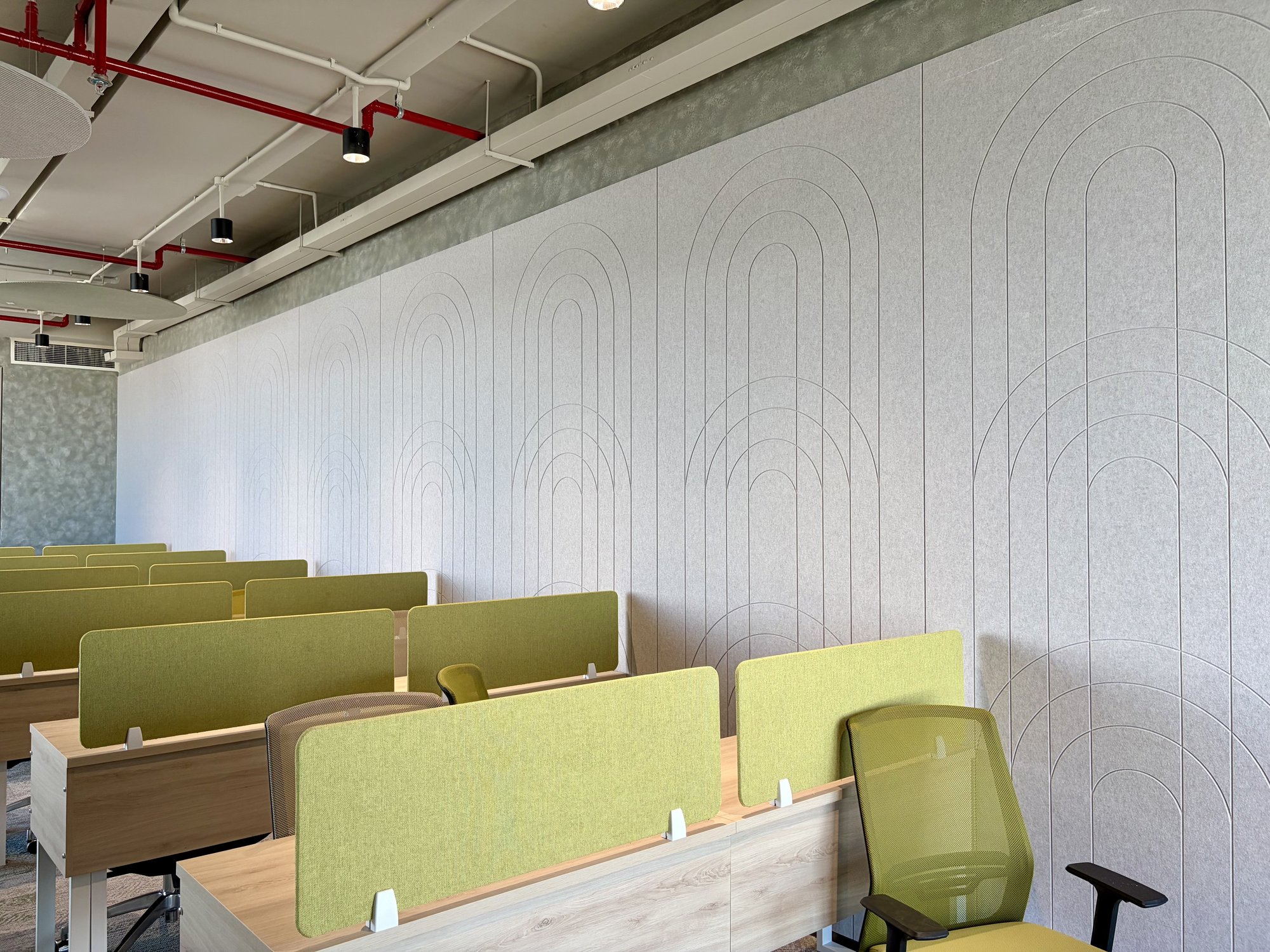 Phòng học tầng 12 Learning Hub góc nhìn khác